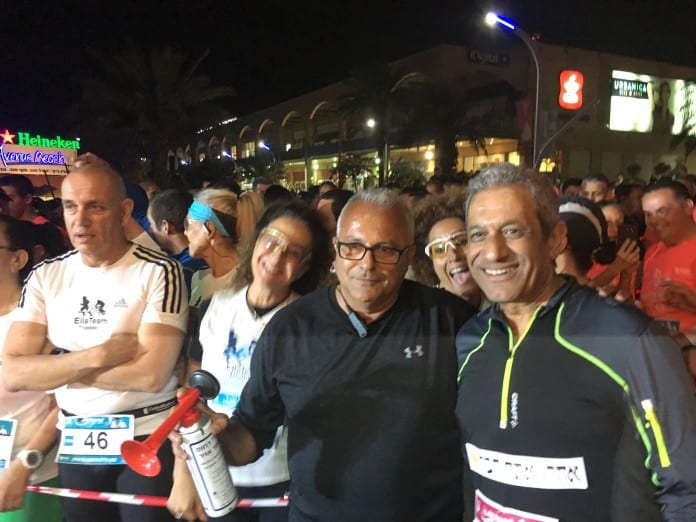 ראש העיריה ומנהל אגף הספורט