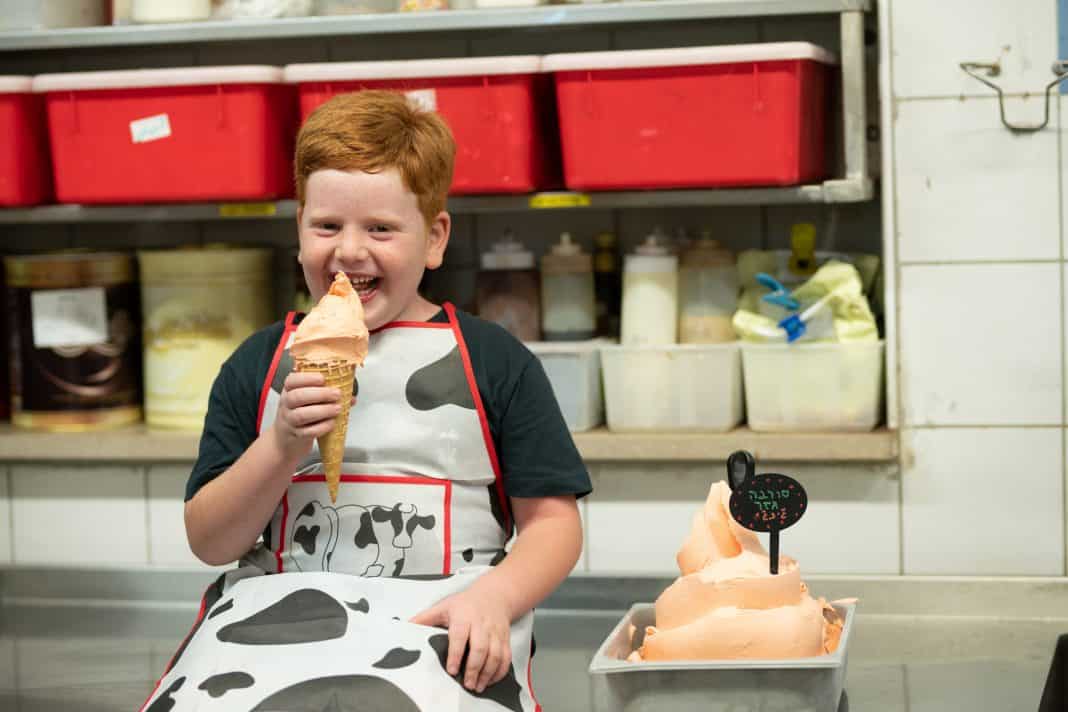 סדנאות גלידה יום הגינגים יטבתה פארק צילום לירן יוחאי